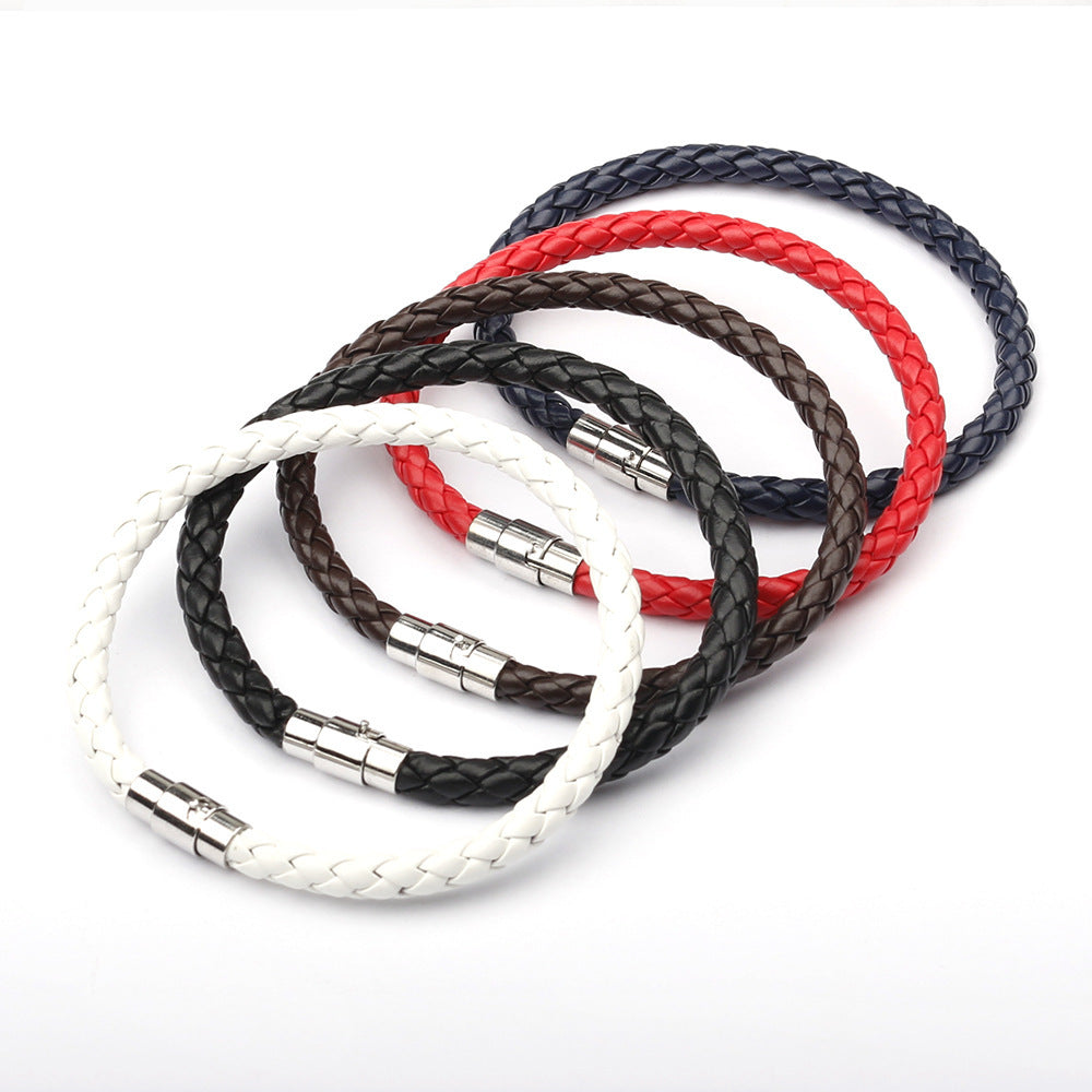 Classic Leather Bracelet by Wristline