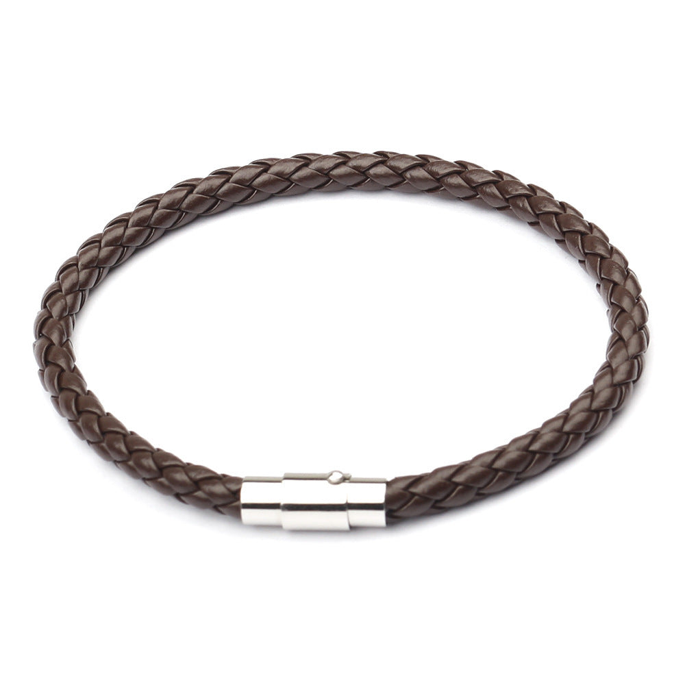 Classic Leather Bracelet by Wristline