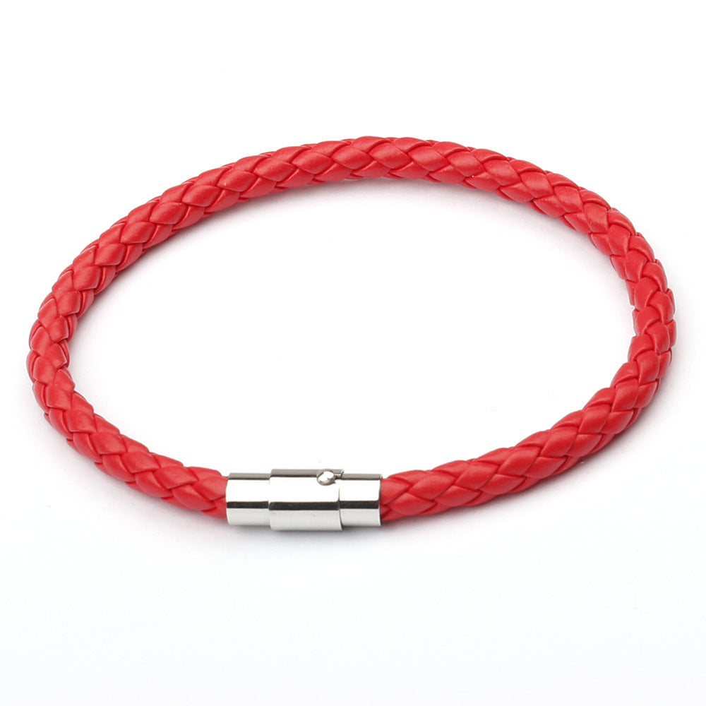 Classic Leather Bracelet by Wristline