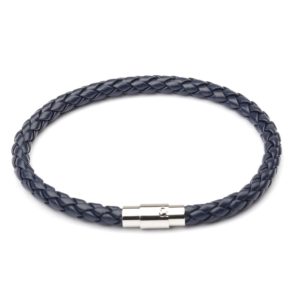 Classic Leather Bracelet by Wristline